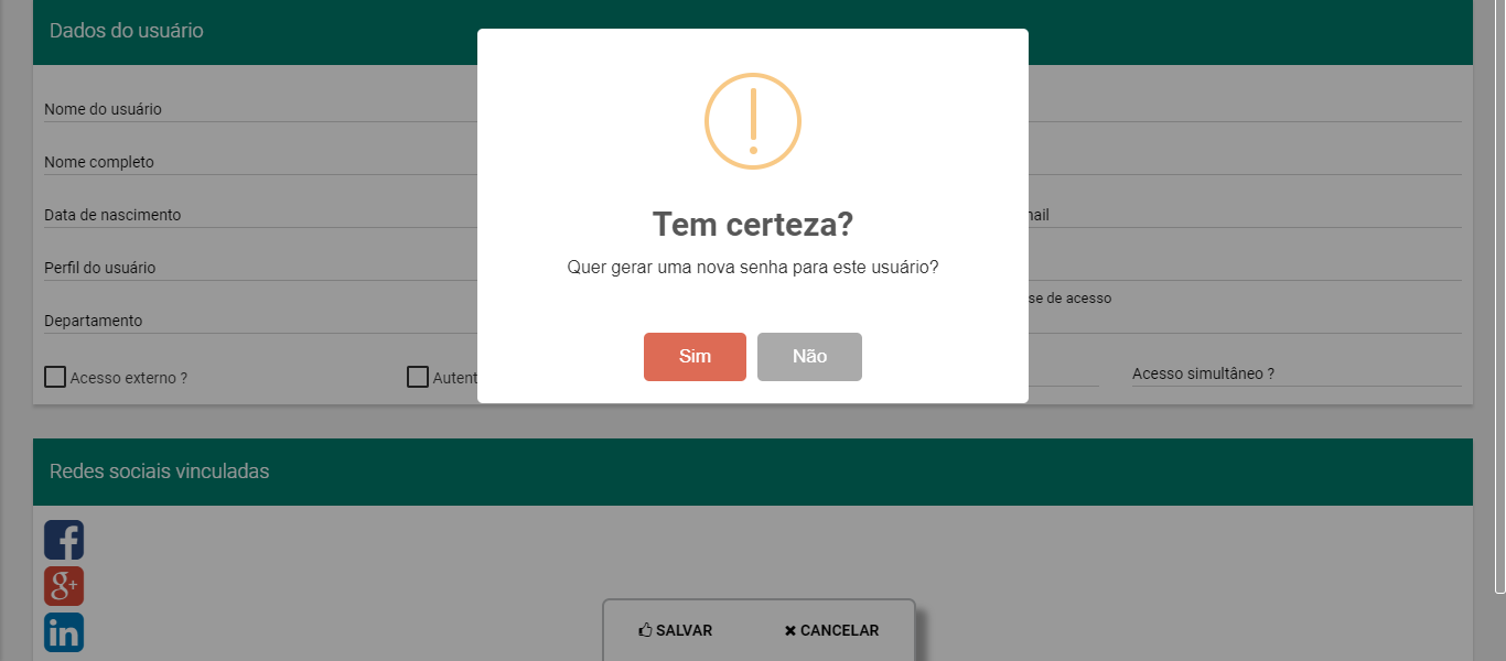 Como recuperar minha senha de acesso ao admin?